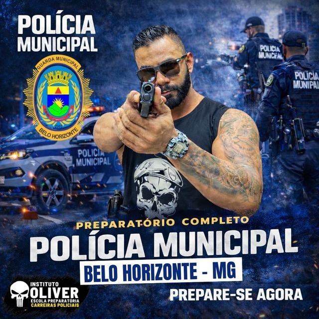 Preparatório para Guarda Municipal de Belo Horizonte - Minas Gerais