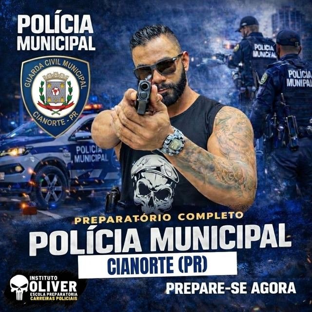 Preparatório para Guarda Municipal de Cianorte - Paraná