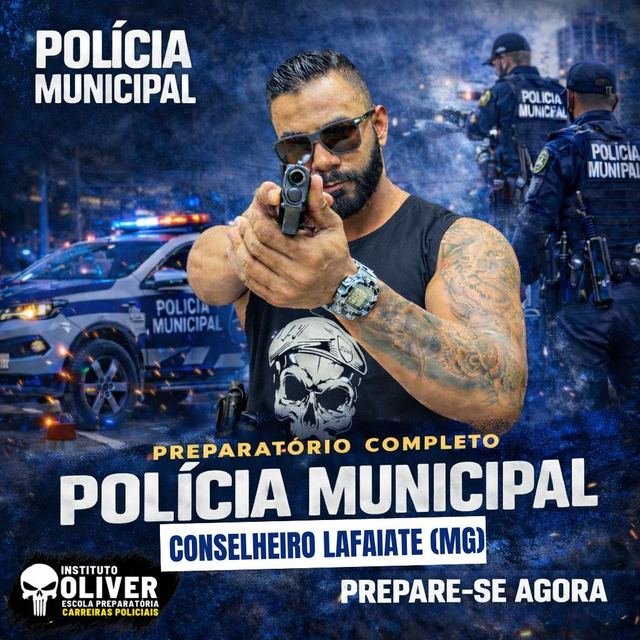 Preparatório para Guarda Municipal de Conselheiro Lafaiete - Minas Gerais