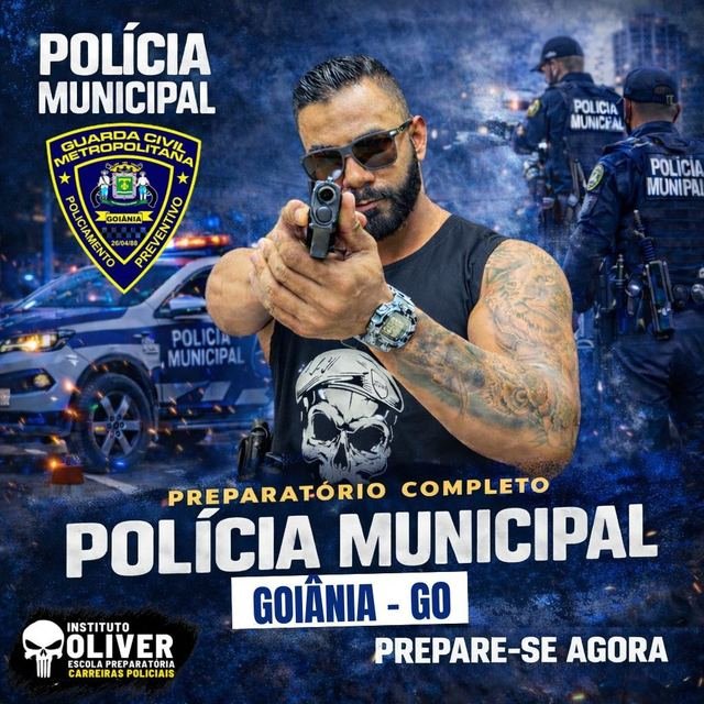 Preparatório para Guarda Municipal de Goiânia - Goiás