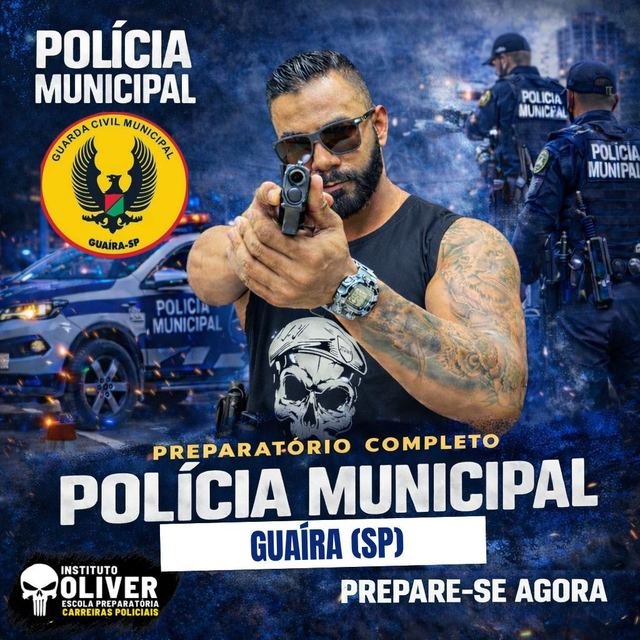 Preparatório para Guarda Municipal de Guaíra - São Paulo