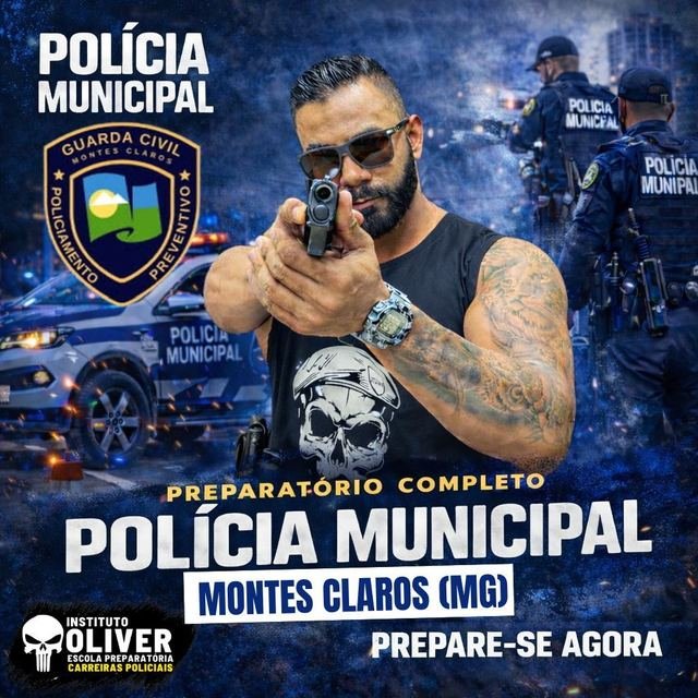 Preparatório para Guarda Municipal de Montes Claros - Minas Gerais