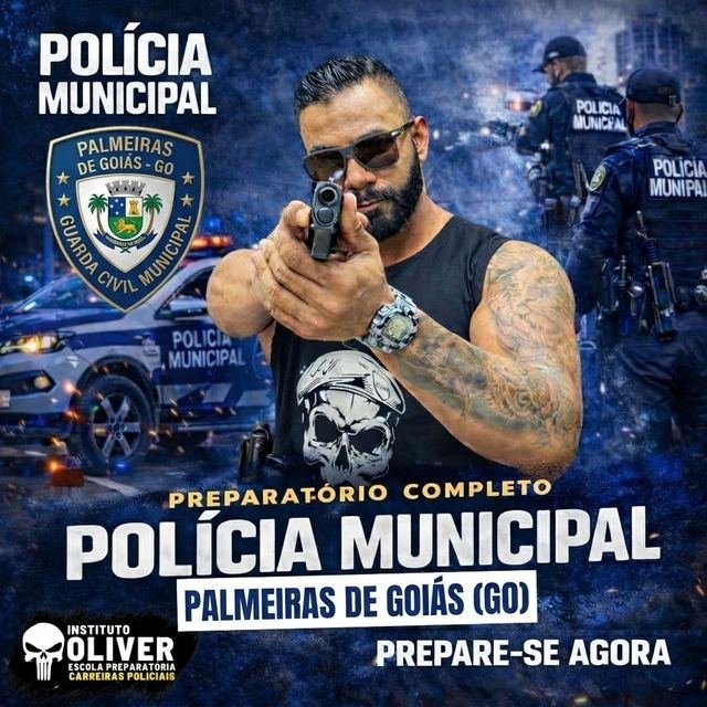Preparatório para Guarda Municipal de Palmeiras de Goiás - Goiás