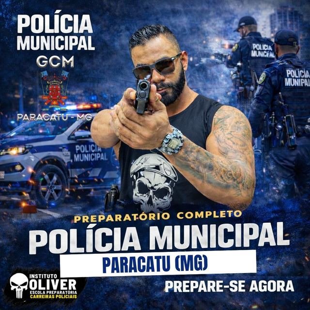 Preparatório para Guarda Municipal de Paracatu - Minas Gerais