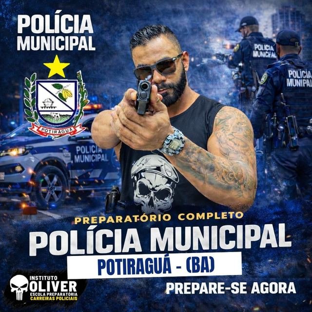Preparatório para Guarda Municipal de Potiraguá - Bahia