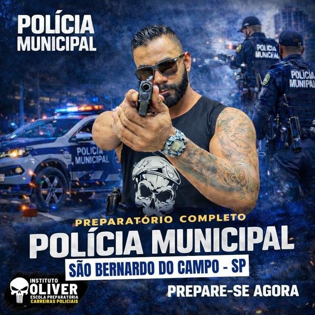 Preparatório para Guarda Municipal de São Bernardo do Campo - São Paulo