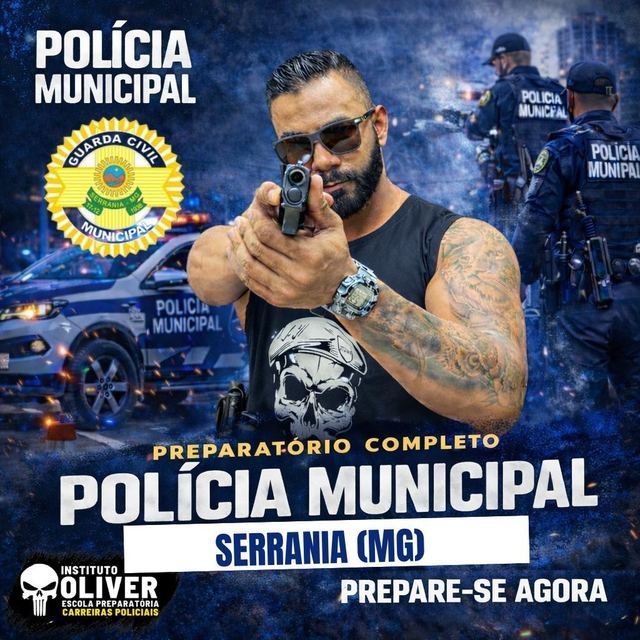 Preparatório para Guarda Municipal de Serrania - Minas Gerais