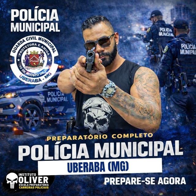 Preparatório para Guarda Municipal de Uberaba - Minas Gerais