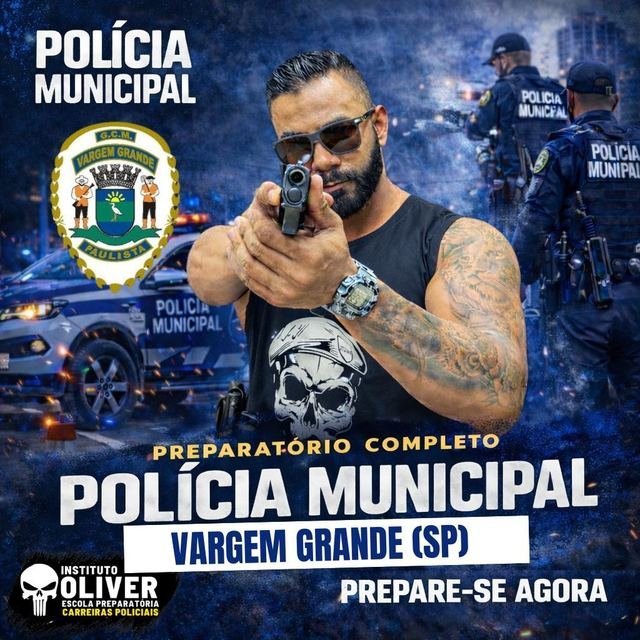 Preparatório para Guarda Municipal de Vargem Grande Paulista - São Paulo