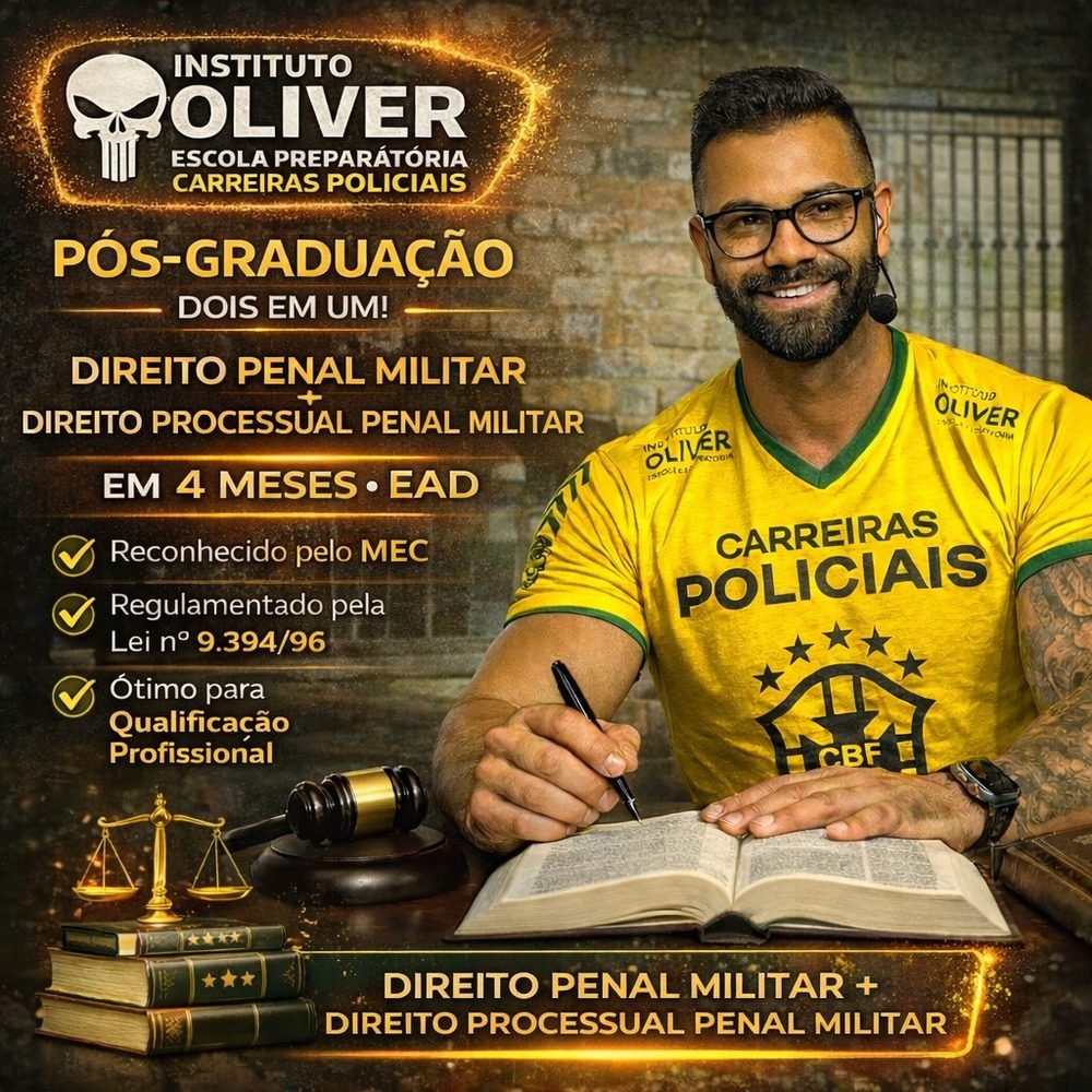 Pós-Graduação Direito Penal Militar e Processual Penal Militar